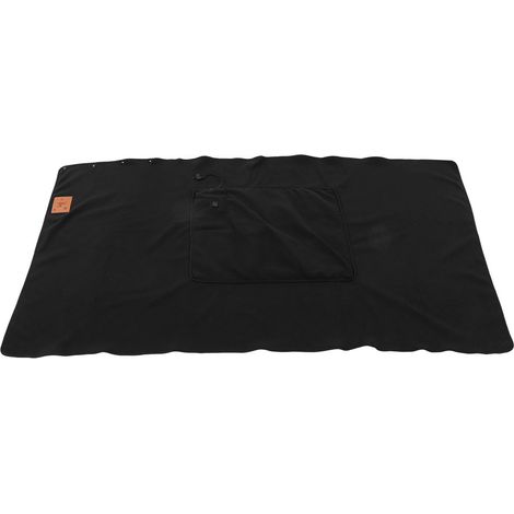 Chauffante USB Plaid Électrique 3 Niveaux de Température, Couverture Portable pour Épaules Cou Jambes Taille, Noir (1/5)