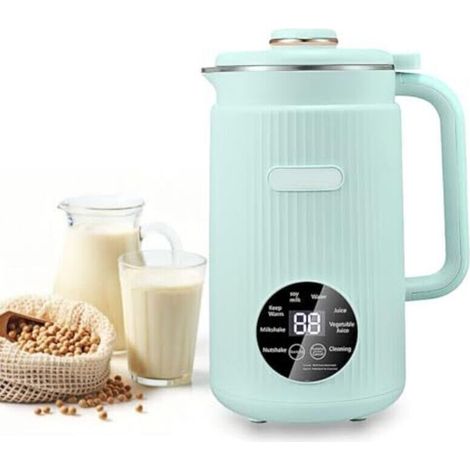 Extracteur de lait végétal automatique avec nettoyage intégré et maintien au chaud 8 h – Pour amande, noix, avoine, soja