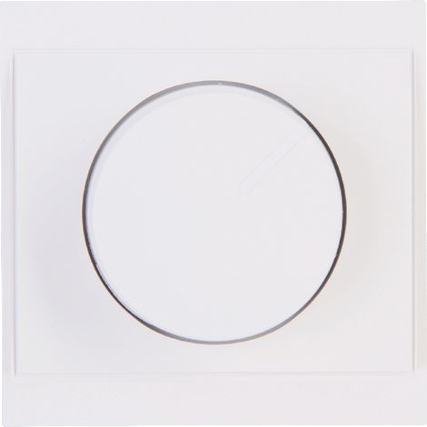 Kopp Abdeckung für Druck- Wechseldimmer Malta, arktisweiß, 312313186 Kopp (1/2)