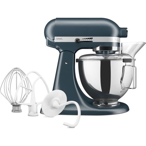 Robot pâtissier KitchenAid 5KSM95PSEBS à tête inclinable 4,3 L Bleu acier 275 W