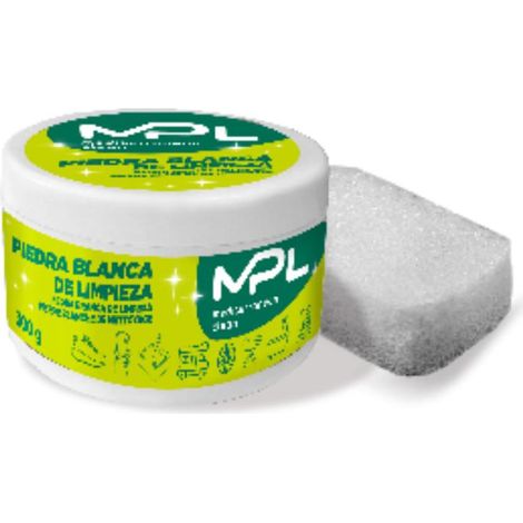 limpiador multiusos ecologico piedra blanca para limpieza mpl bote 300 grs.