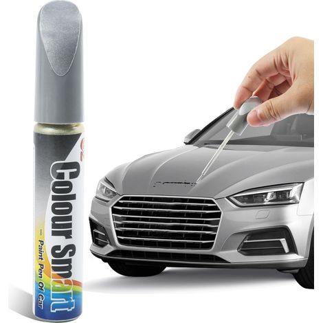Stylo Peinture Voiture,Anti Rayure pour Carrosserie,Marqueurs de Peinture pour Pneus,Outils Automobiles,Convient à la plupart des Voitures,Remorques,Camions,Berlines(Argent) (1/5)