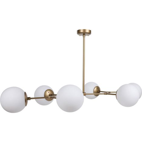 Hängelampe Toano, 892opv1639, Strukturfarbe Weiß, Energieklasse, Gold