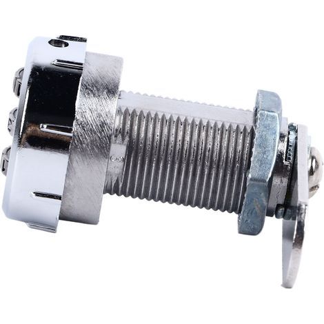 Serrure à combinaison 3 chiffres pour meuble, coffre et casier, sécurité renforcée modèle L30 (1/5)
