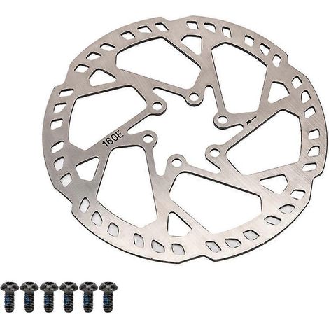 Fahrradbremsscheibe 160 mm Edelstahl Hydraulische Bremsscheibe-- (1/5)