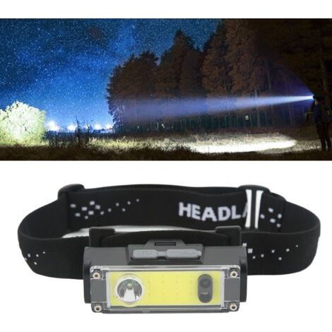 XPE Induction COB Headlamp Waterproof Fixed Focus COB Headlamp TYPE C Fast Charging Headlamp with LED Indicator,DUBUNS (1/5)