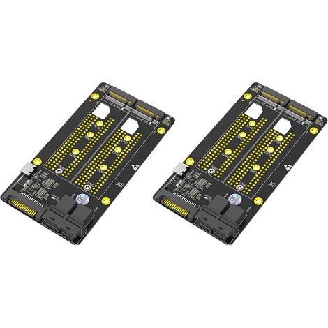 Neuer Dual-SSD-M.2-NVMe-zu-Dual-SFF-Adapter – 8643 (1/5)