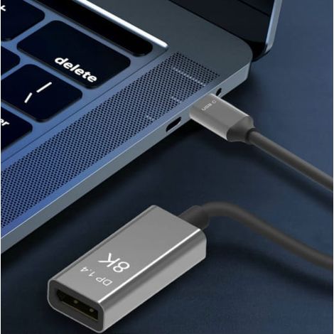 Adaptateur USB 3.1 Type-C vers DisplayPort ZC-4 8K (1/5)