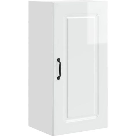 Maison Exclusive - Pannello lavastoviglie Kalmar Bianco Lucido 40 x 31 x 80 cm