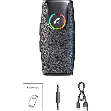 Mini-Autoradioempfänger mit 3,5-mm-Klinkenstecker, Bluetooth-Funkanschluss, praktisch und tragbar für die Autofahrt