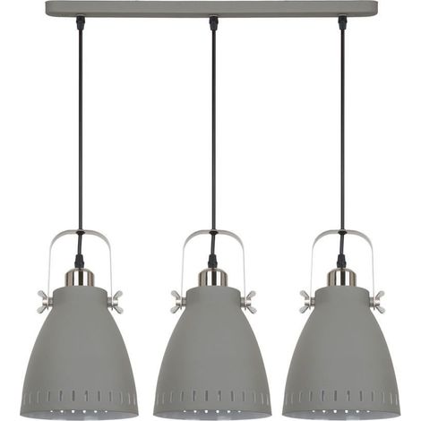 Lámpara colgante Italux Franklin MDHN8026S3GRSNICK