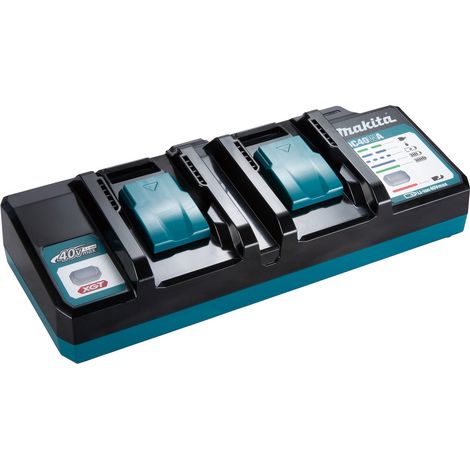Makita - Cargador con 2 puertos, para baterías de 40 V 1911L9-4 (1/5)