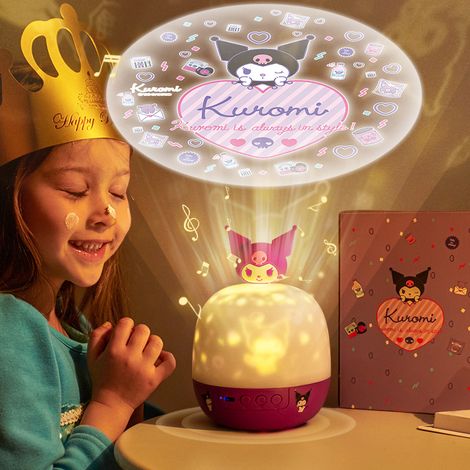 Filiyano – lampe d – Veilleuse projecteur ciel étoilé pour chambre d'anniversaire, lampe d'ambiance ciel étoilé Kuromi (1/3)