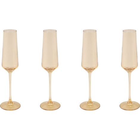 Lot de 4 Flûtes à Champagne "Ambre" 20cl Ambre (1/3)