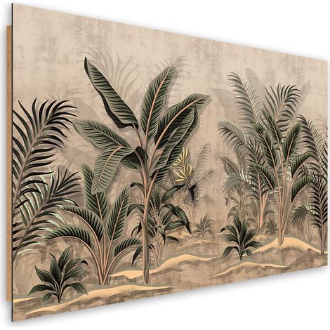 Quadro deco panel, Foresta pluviale tropicale - 120x80 (1/5)