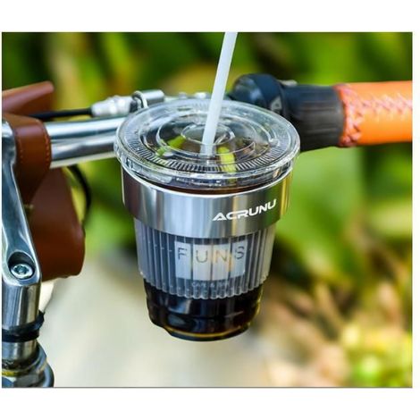 Porte-bidon en alliage d'aluminium pour vélo et moto électrique, porte-gobelet et porte-thé au lait, accessoire de fixation pratique pour boissons lors de vos déplacements (1/4)