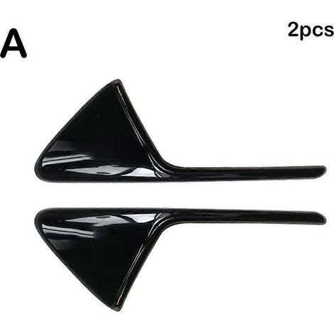 Protection de caméra latérale en fibre de carbone pour Tesla Model 3/Y - Accessoire de modification auto (2 pièces) K2D1