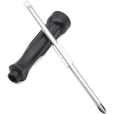 Tournevis interchangeable à fente, croix unilatérale, clé douille pour vis de bord Outil Compatible avec Audi Pour VW Seat Skoda La plupart des modèles 8Z0012255 - (1/5)