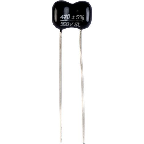 Suntan TS23002H471J3B000R Keramik-Kondensator   470 pF 500 V 5 % (L x B) 6 mm x 12 mm 1 St.