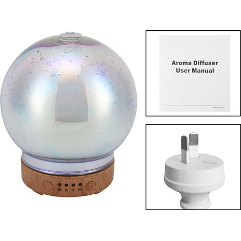 100-ml-Diffusor für ätherische Öle mit LED-Licht und Luftbefeuchter (australischer Stecker) (1/5)