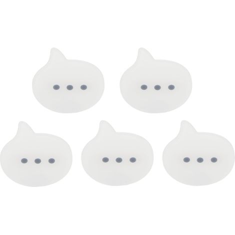 Lot de 5 pinces à cheveux emoji goutte de transpiration, pinces latérales, pinces à cheveux goutte d'eau, pinces à frange mignonnes et amusantes en forme de goutte de transpiration (1/5)