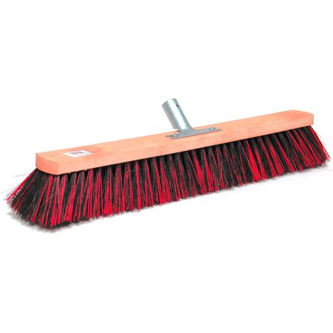 Allround Werkstattbesen schwarz/rot mit Arenga/Elastanborste 60cm (1/4)