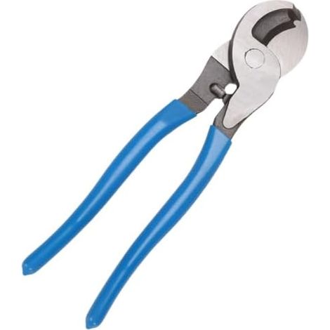 Coupe-câbles en acier de 25 cm pour électriciens - Pratique et rapide, antirouille, conception ergonomique, double lame, pour câbles PE haute pression et lignes téléphoniques (1/5)