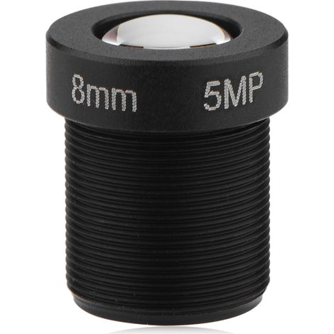 Objectif de Caméra CCTV - Lentille M120.5 8mm HD 5MP IR pour Sécurité (1/5)