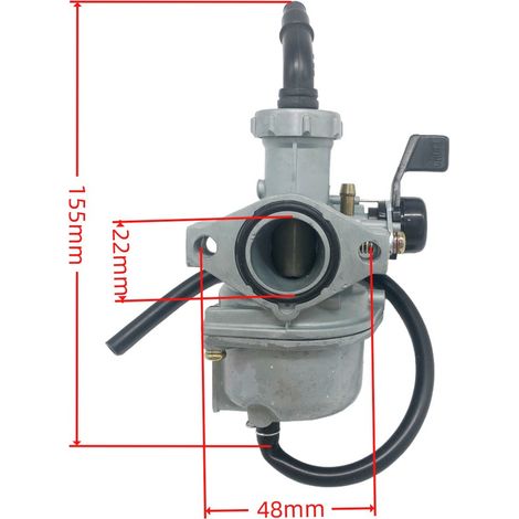 Carburateur PZ25 pour 70cc 90cc 110cc 125cc VTT 404-009 (1/5)