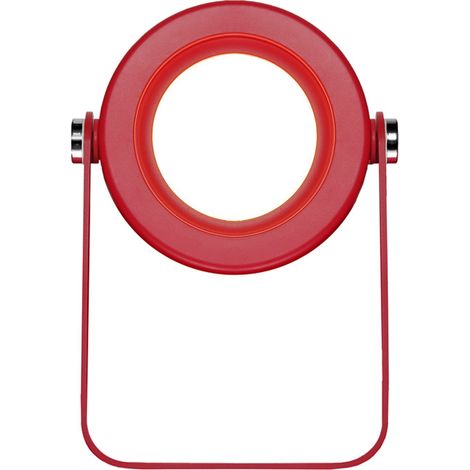 Faltbare, wiederaufladbare Taschenlampe, 3 Helligkeitsstufen, Berührungsschalter, 360° verstellbare Beleuchtung für Badezimmer, Schlafzimmer, Treppenhaus, Küche, weiß.