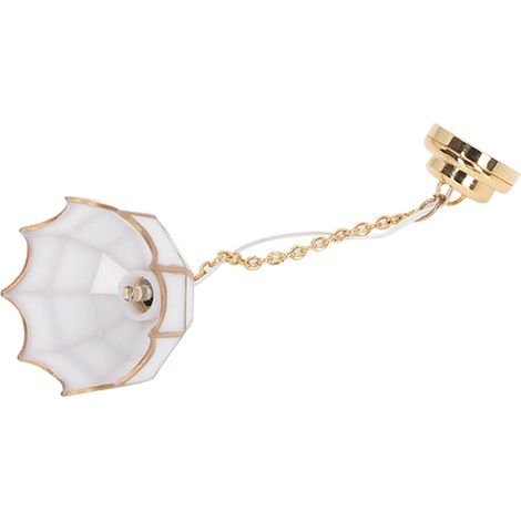 Plafonnier miniature pour maison de poupée, modèle à l'échelle 1:12, en métal blanc, à LED, accessoire décoratif pour maisons de poupées. (1/5)