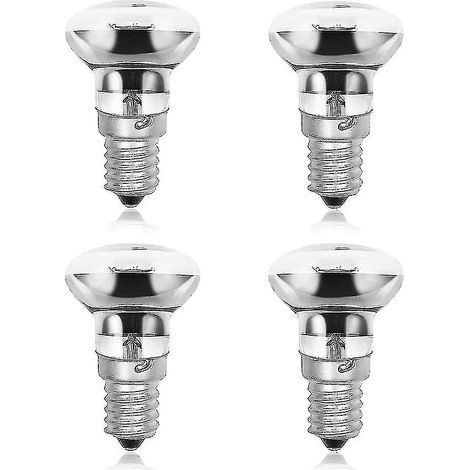 Lampe à lave 30 W E14 R39 avec réflecteur, culot E14 R39, intensité variable, 220-240 V CA (lot de 4) (1/4)