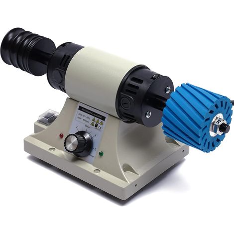 Lijadora eléctrica para cuero, Para cuero y caucho, tabla pulidora de mesa, Máquina pulidora de cuero Disco de pulido de cuero, Lijadora eléctrica con cabezal de lijado de palisandro 350 W, 0 - 8000rp