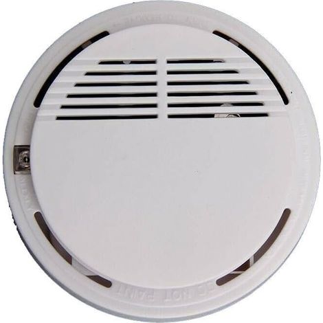 Detector de humo y gas reutilizable para cocina, oficina y sala de estar: detección precisa y alarma sonora. (1/4)