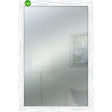 Specchio Lupia Shabby Chic 40x65cm Bianco (1/3)