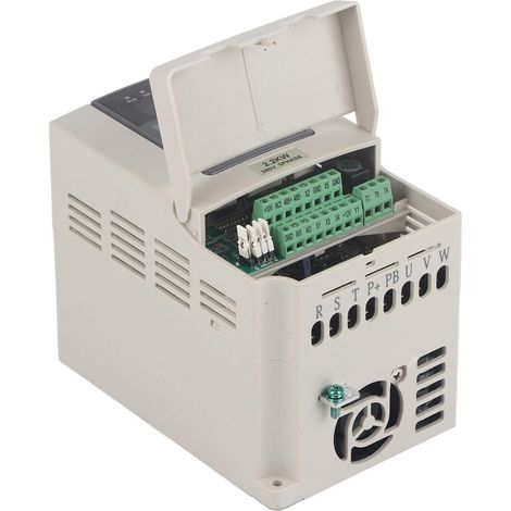 Variateur de Fréquence Industriel 380V 2,2 kW, Contrôleur de Vitesse Moteur Triphasé (1/5)