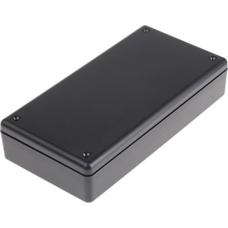 Boîtier RS PRO en ABS, 170 x 85.5 x 35.5mm, Noir ( Prix pour 1 ) (1/3)