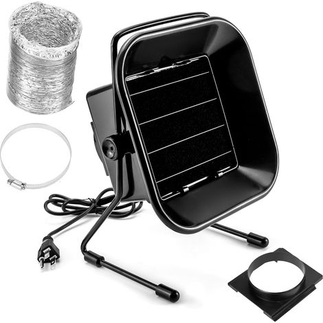 30 W Ventilateur d'extraction puissant, extracteur de fumées de soudage, poste de travail de soudage avec filtre à charbon actif, purificateur fumées (1/5)