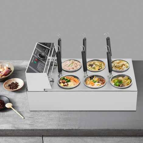 Pastelkessel 2000W6 Loch elektrischer Backofen mit Filterkorb, 25.2  13.78  12.2in