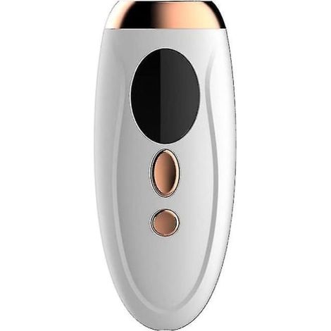 Épilateur IPL à lumière pulsée 990 000 flashs, épilation laser permanente sans douleur, 2 modes, 7 niveaux d'énergie, pour femmes et hommes, corps, visage, aisselles, maillot (Blanc) (1/4)
