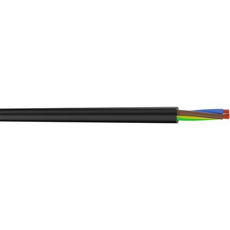 Câble souple CAE Groupe 3G1.5 mm², 100m Noir ( Prix pour Bobine de 100 Mètres )
