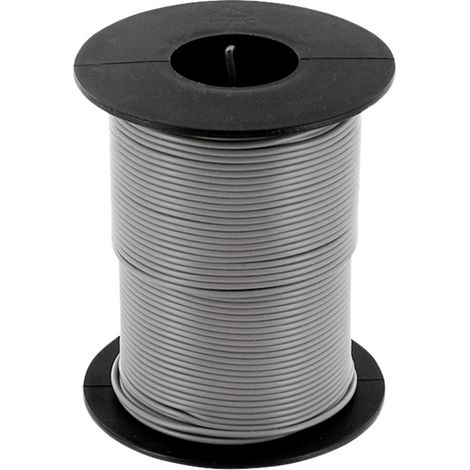 econ connect KL025GR50 Litze  1 x 0.25 mm² Grau 50 m