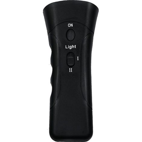1pc Répulsif ultrasonique pour chiens, bouchon d'écorce à double canal, outil de dressage 3 en 1 avec lampe de poche LED (1/3)