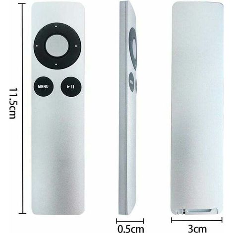 Telecomando sostitutivo per APPLE TV MC377LL/A di 1a, 2a, 3a e 4a generazione, A1294 A1218/MA711 A1378/MC572 A1427/MD199 A1625/MGY52/MLNC2 A1842/MQD22/MP7P2 Apple TV MC377LL/A MM4T2AM/A Tel (1/3)