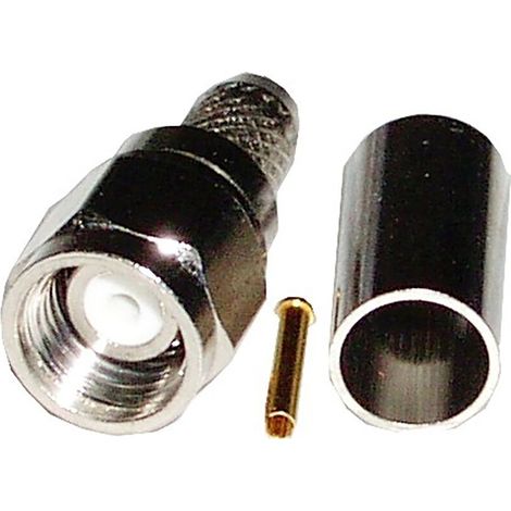 connecteur á sertir HDF-200 (RSMA-Mâle aérienne)