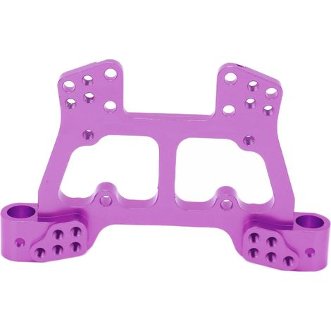 Tour de choc en alliage d'aluminium avant/arrière universel pour voiture RC 1/10 HSP 94111 94188 - Violet (1/5)
