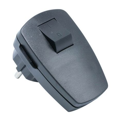 Bachmann Schutzkontakt-Stecker sw,Winkel 911.171 (1/4)