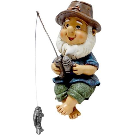 Ornements en forme de poisson - décorations en résine - décorations pour bassins à poissons - conviennent aux bureaux, étagères, bassins à poissons et jardins