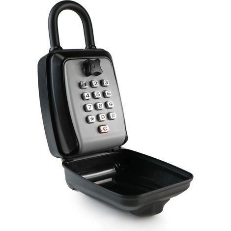 Cerradura de combinación para caja de llaves, caja de seguridad con combinación de 12 dígitos para el hogar, garaje, escuela. (1/5)