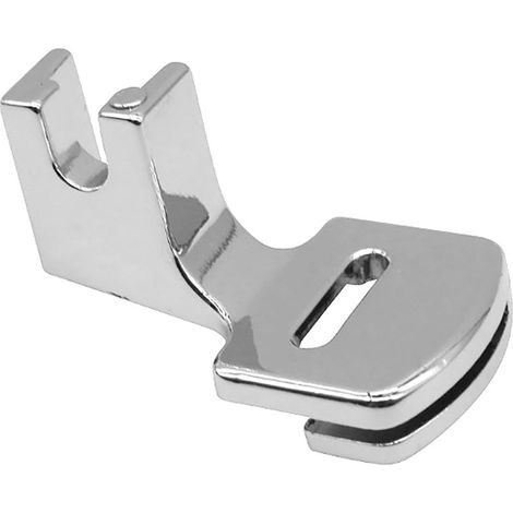 Gathering shirring pied de biche en acier inoxydable pied presseur remplacement pour machine à coudre domestique (1/5)